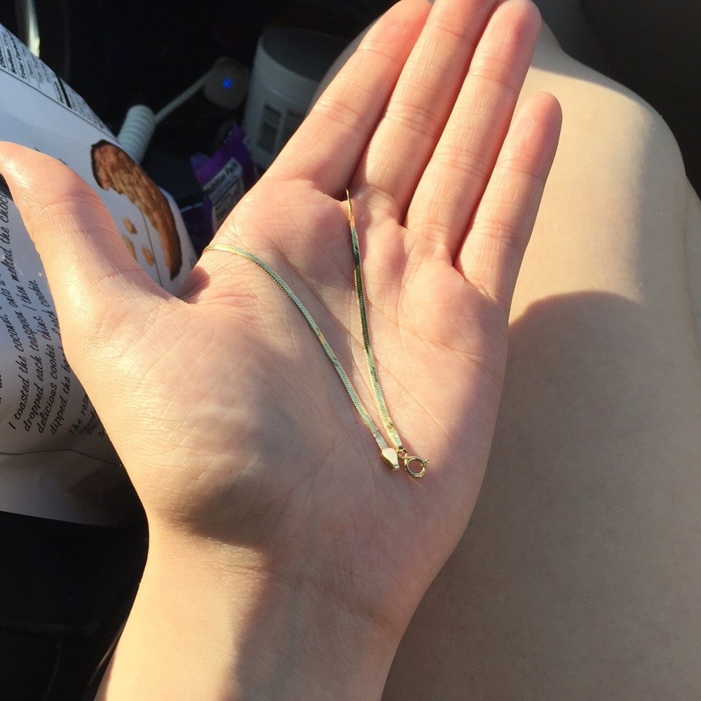REAL Gold anklet CUTE
